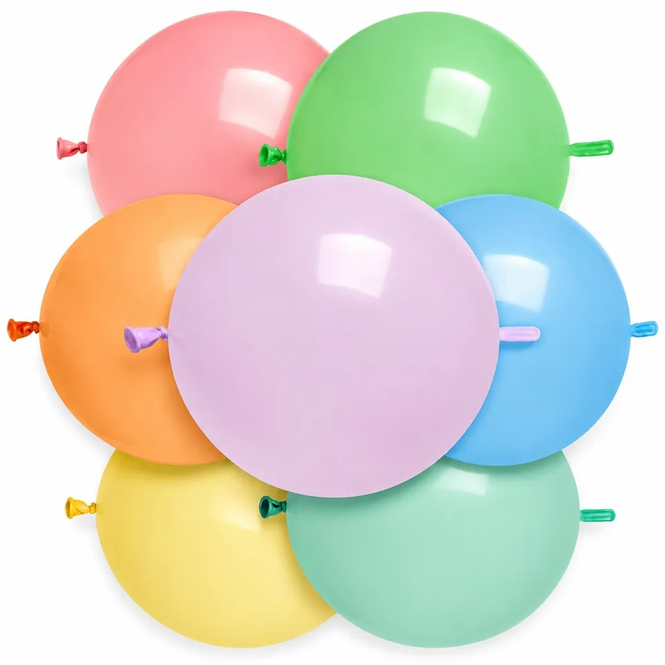 das-kost-mland-dekorationen-verbindungsballon-33cm-latexballon-macaron-50-st-ck image 1