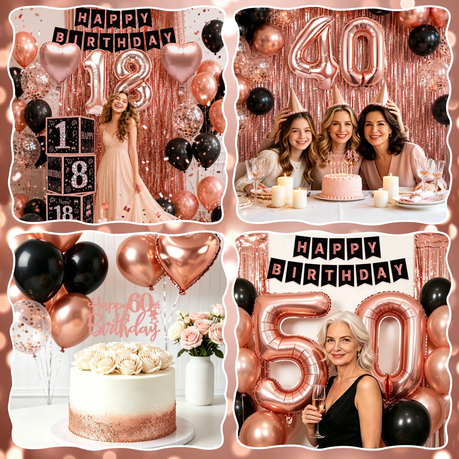 heitoyi-party-supplies-deko-30-geburtstag-rosegold-set image 7