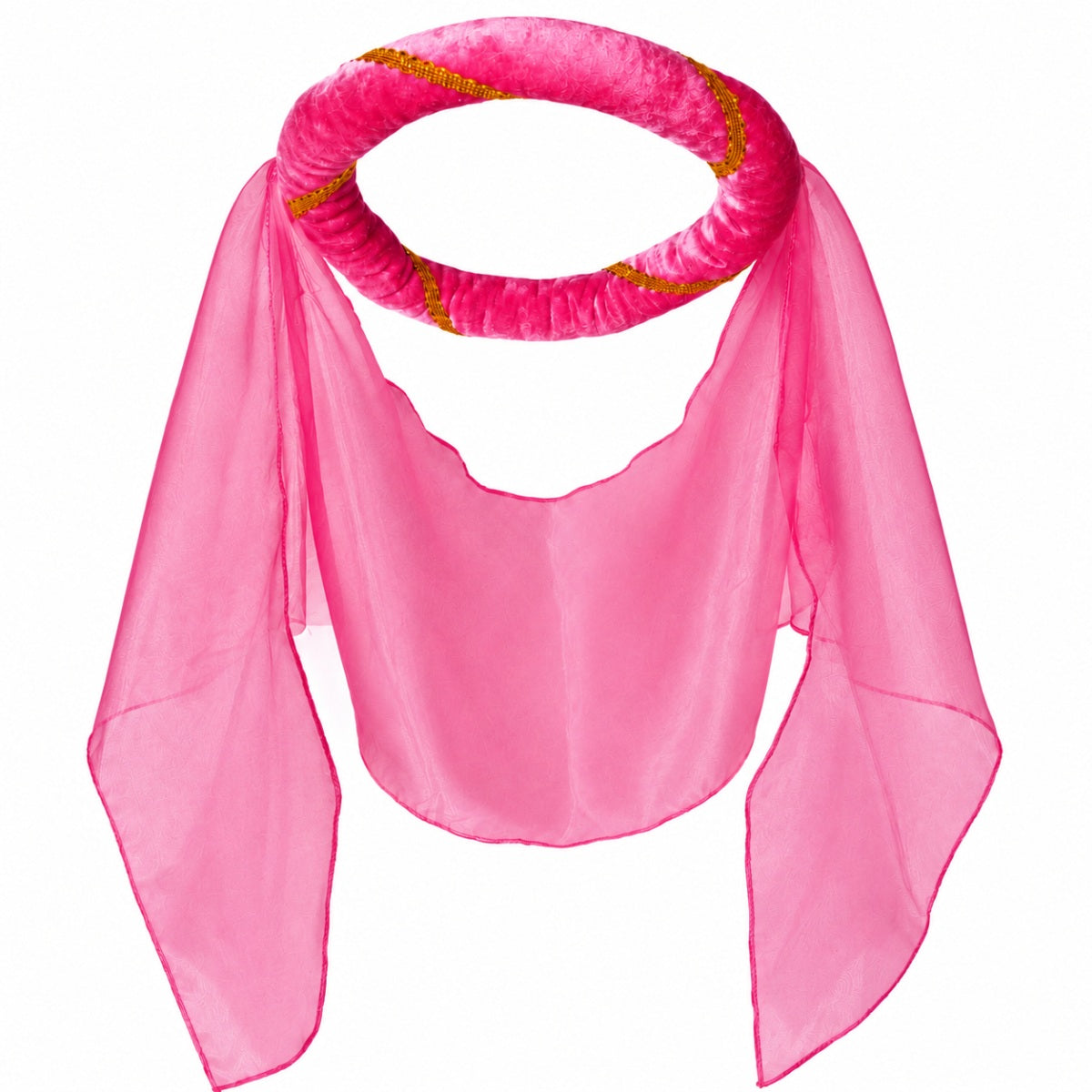mittelalter-haarband-helena-schleier-m-dchen-pink-kost-m image 6