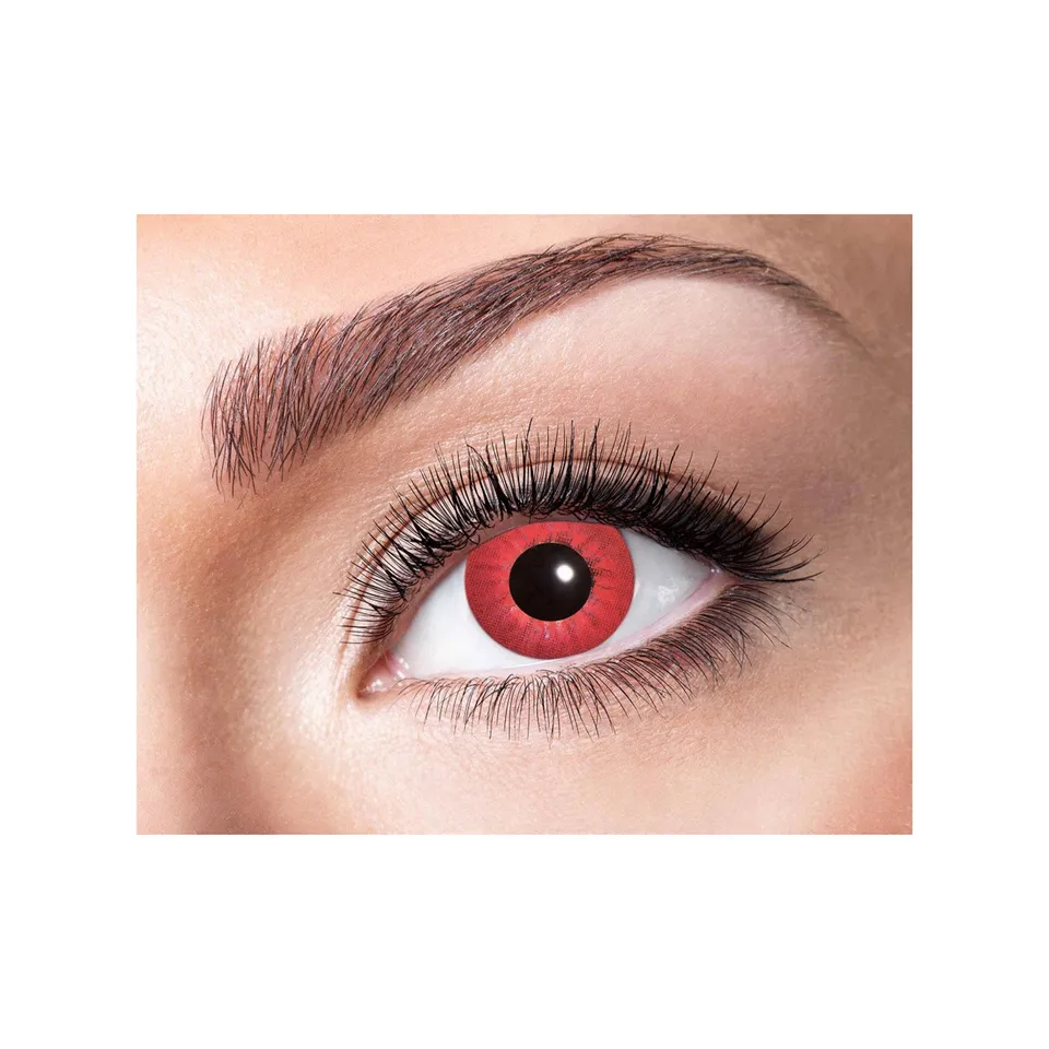 eyecatcher-motivlinsen-3-monatslinsen-m19-electro-red-ohne-st-rke image 1