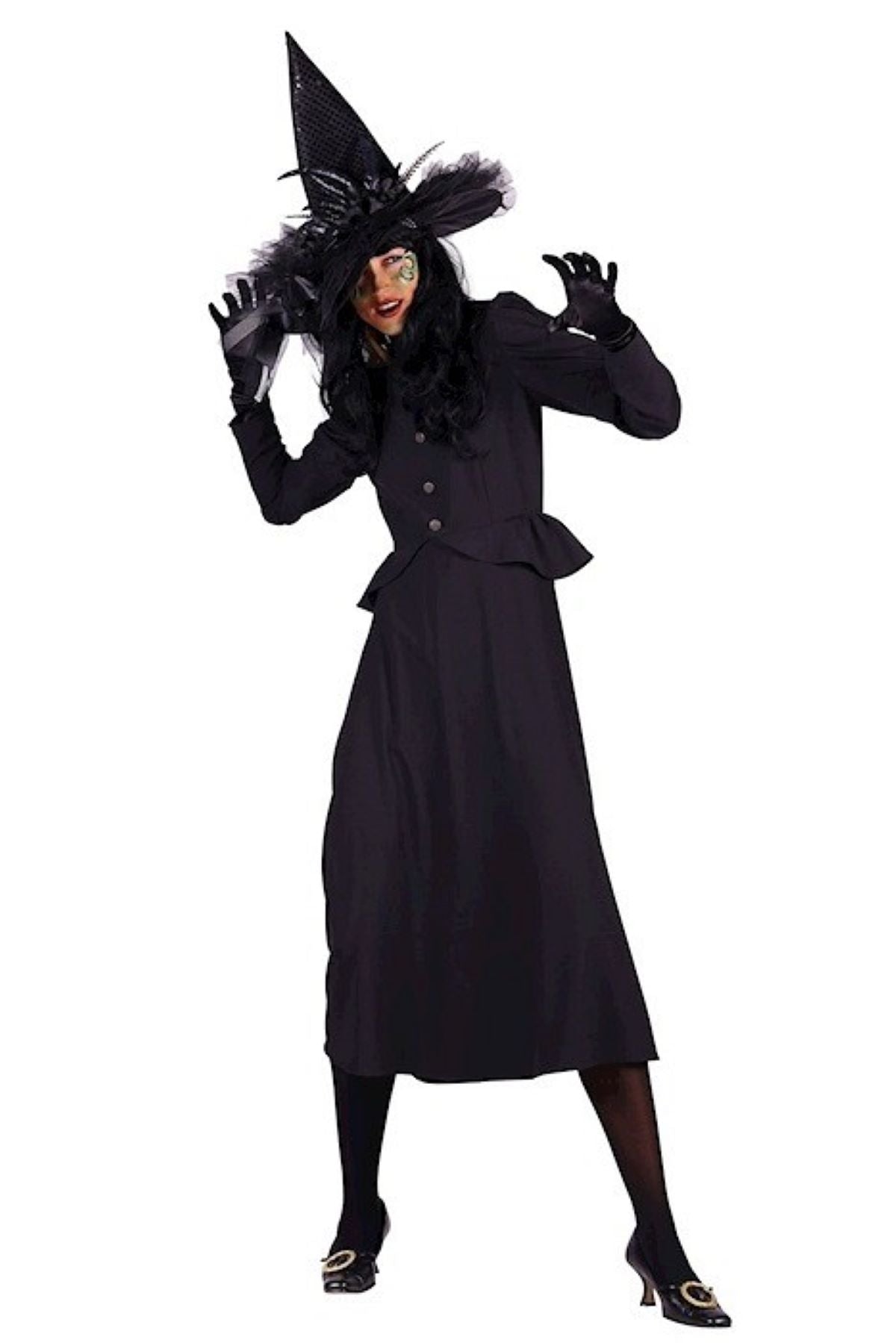 das-kost-mland-damen-lady-hexe-classic-kost-m-xxl-halloween image 1