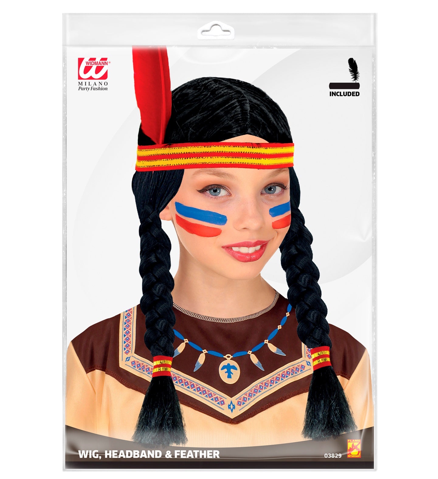 das-kost-mland-indianerin-per-cke-schwarz-m-dchen-z-pfe image 2