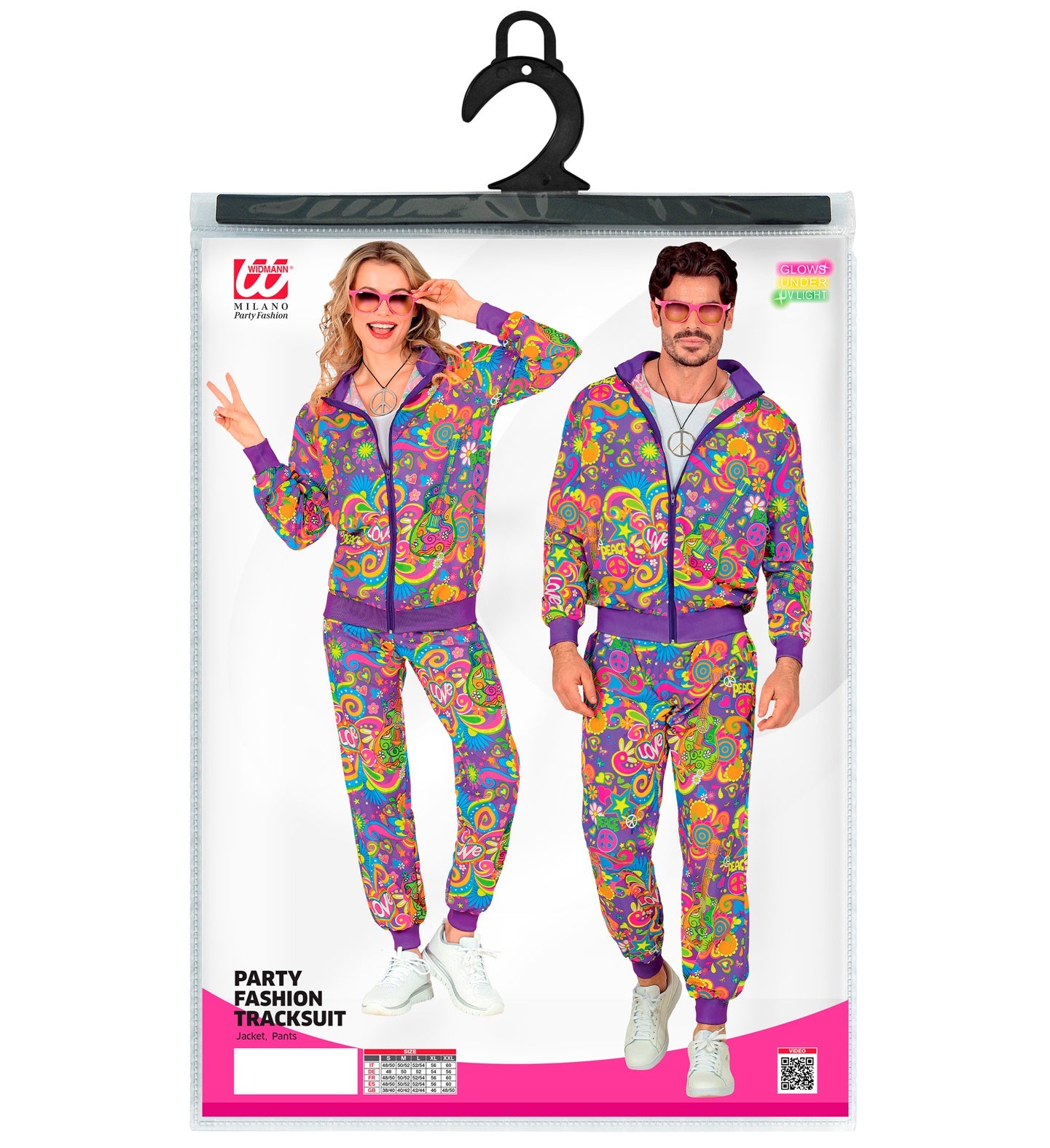 das-kost-mland-flower-power-party-trainingsanzug-herren-neon-uv image 4