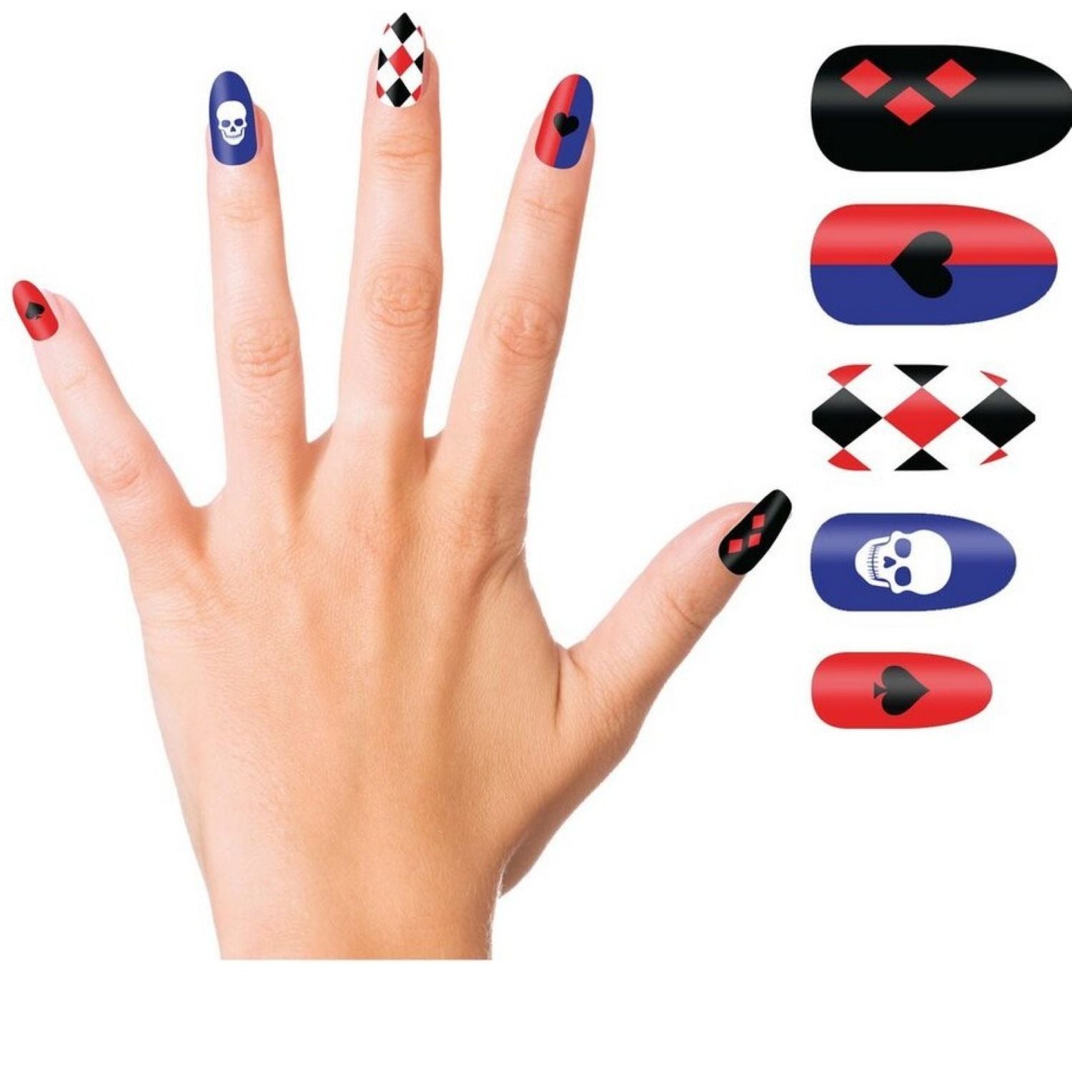 das-kost-mland-dekorationen-kunstn-gel-crazy-harlekin-12-st-ck image 1