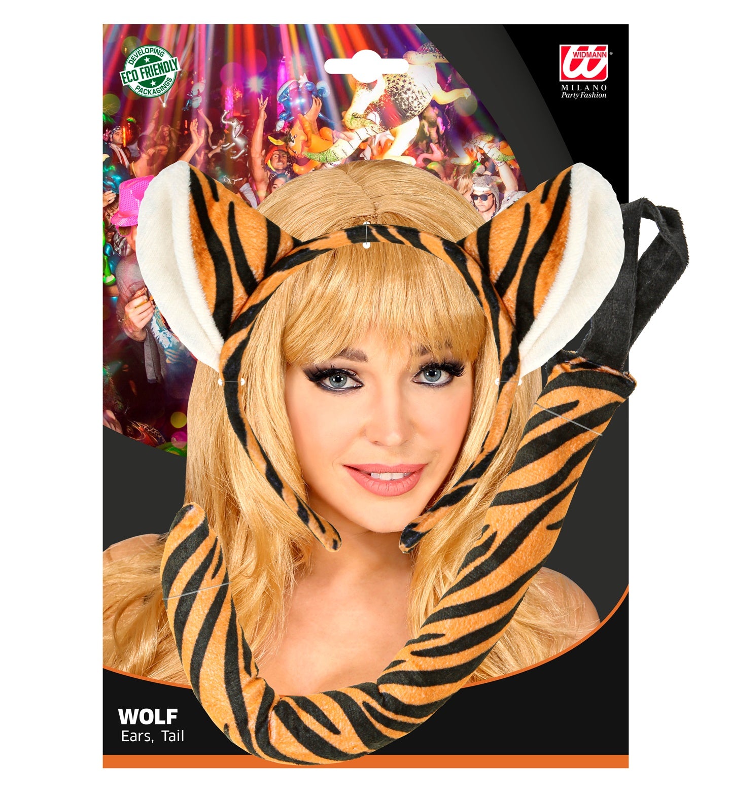 widmann-tiger-kost-mset-2-tlg-haarreif-schwanz-herren image 2