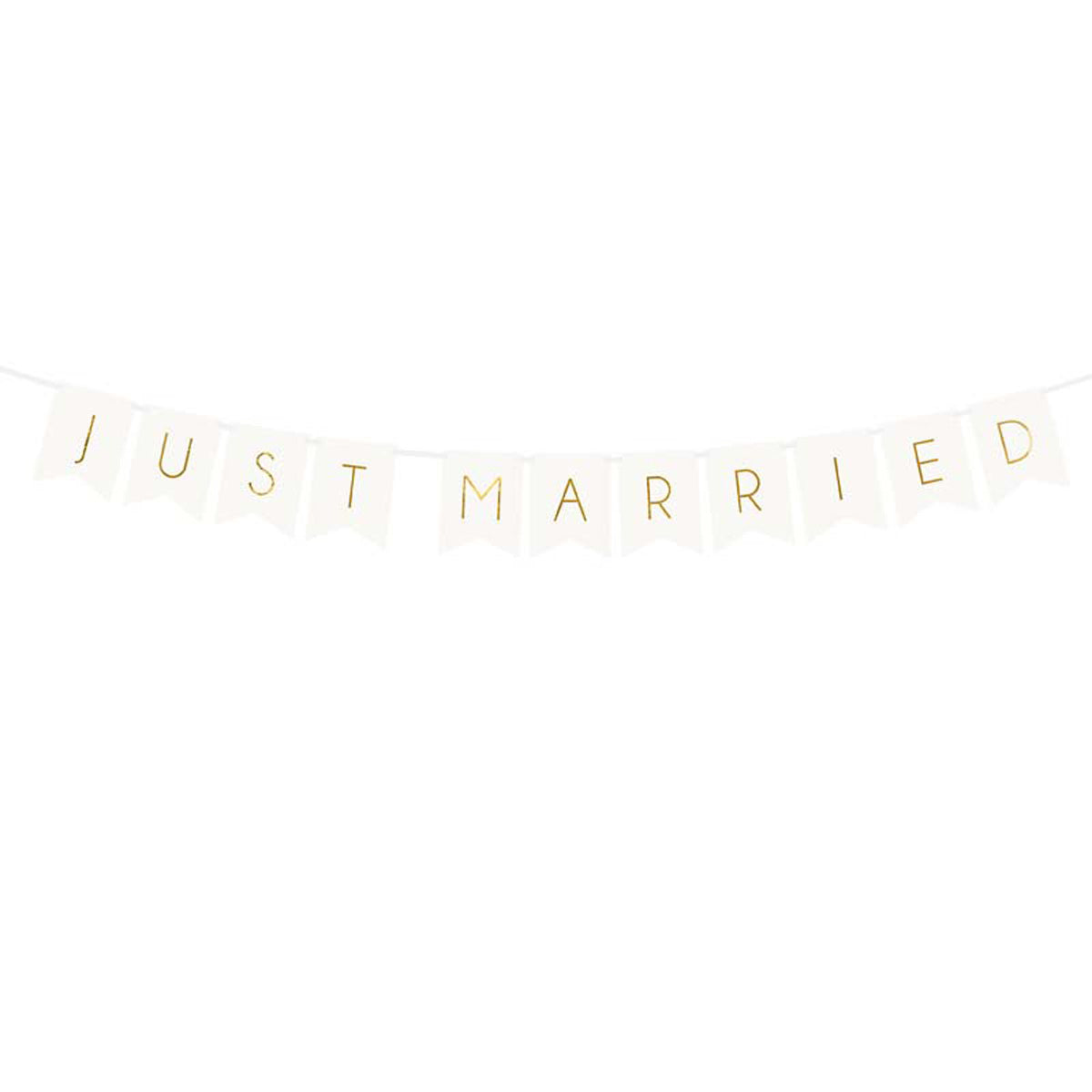 das-kost-mland-just-married-banner-wei-15x155-cm-deko image 1