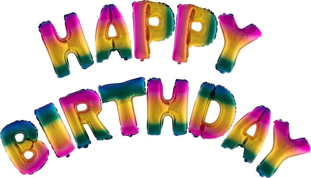 das-kost-mland-folienballons-happy-birthday-regenbogen-girlande image 1