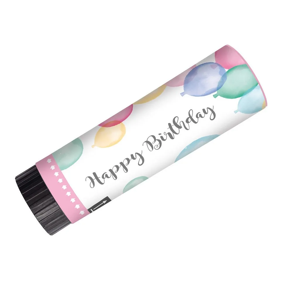 das-kost-mland-happy-birthday-pastell-konfetti-kanone-2-stk image 1