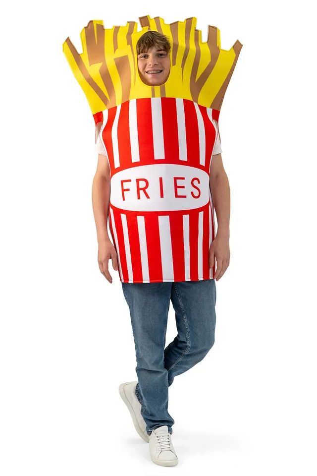 das-kost-mland-herren-spa-kost-m-pommes-one-size-fast-food image 1