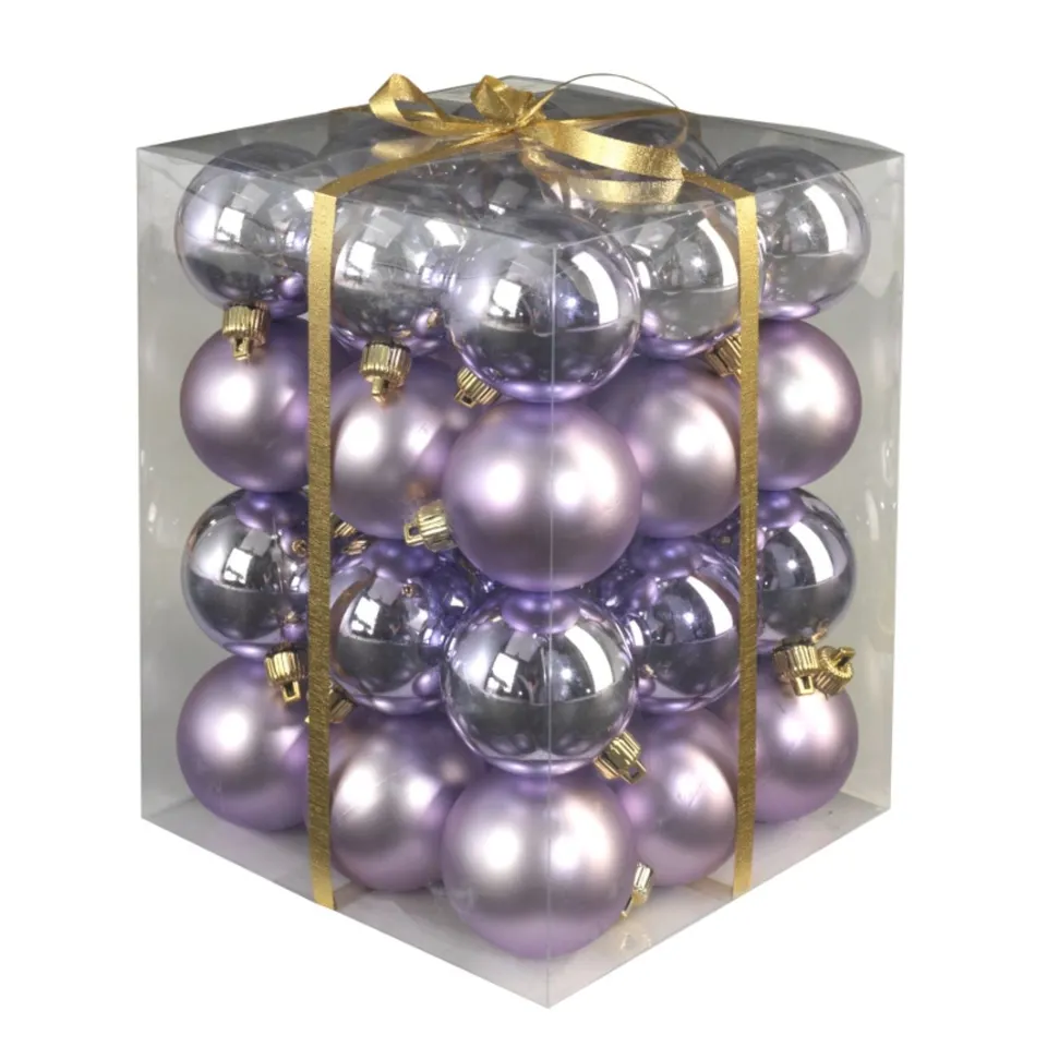 das-kost-mland-weihnachtskugeln-36x-6cm-lila-matt-gl-nzend image 1