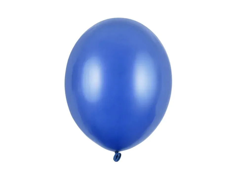 das-kost-mland-luftballons-uni-metallic-blau-50er-30cm image 1