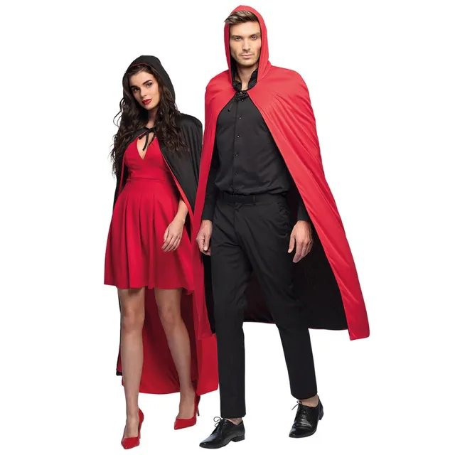 das-kost-mland-cape-schwarz-rot-wendbar-170-cm-herren image 1