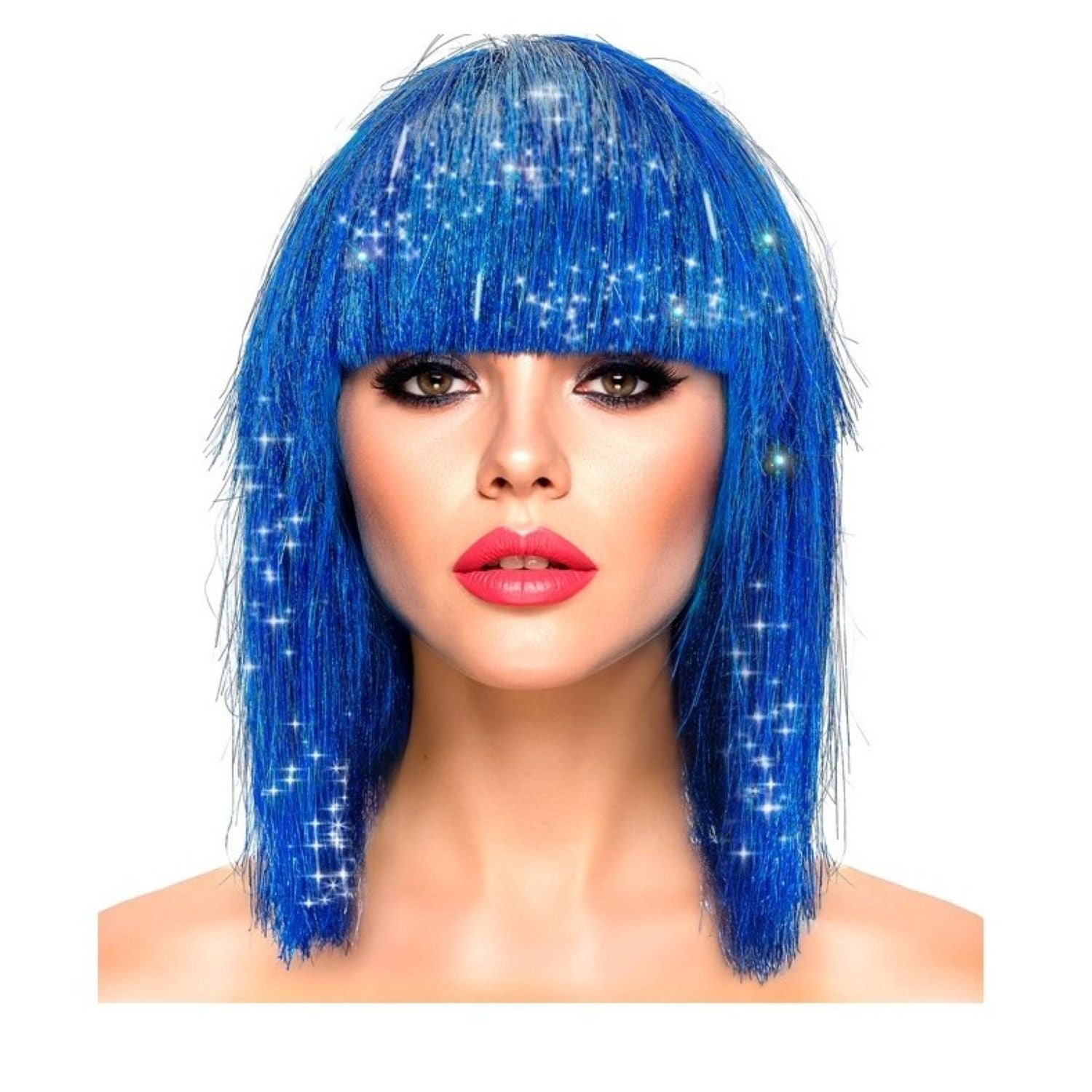 das-kost-mland-glitzy-bob-per-cke-blau-damen image 1