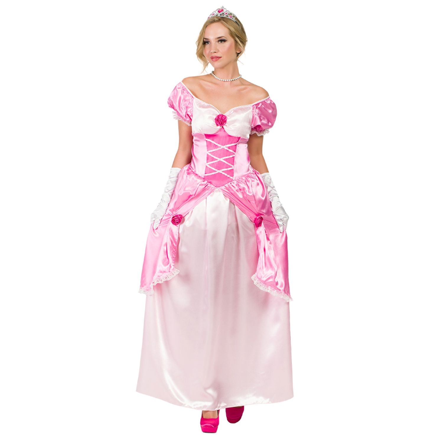 das-kost-mland-damen-prinzessin-beatrice-kost-m-m-l-kleid-handschuhe image 1