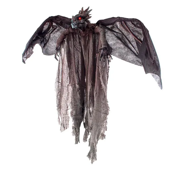 das-kost-mland-dekorationen-h-nge-figur-drache-175cm-licht-sound image 1