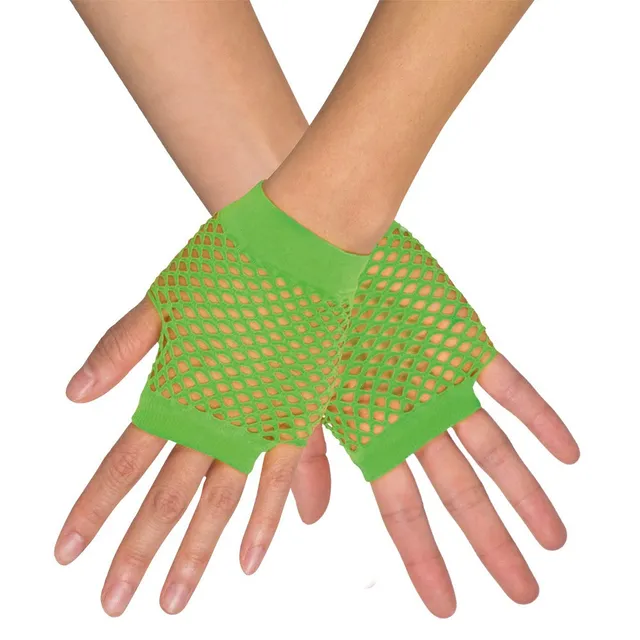 das-kost-mland-new-york-netzhandschuhe-kurz-neon-gr-n image 1