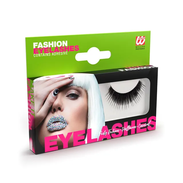 das-kost-mland-k-nstliche-wimpern-dicht-schwarz-mit-kleber image 1