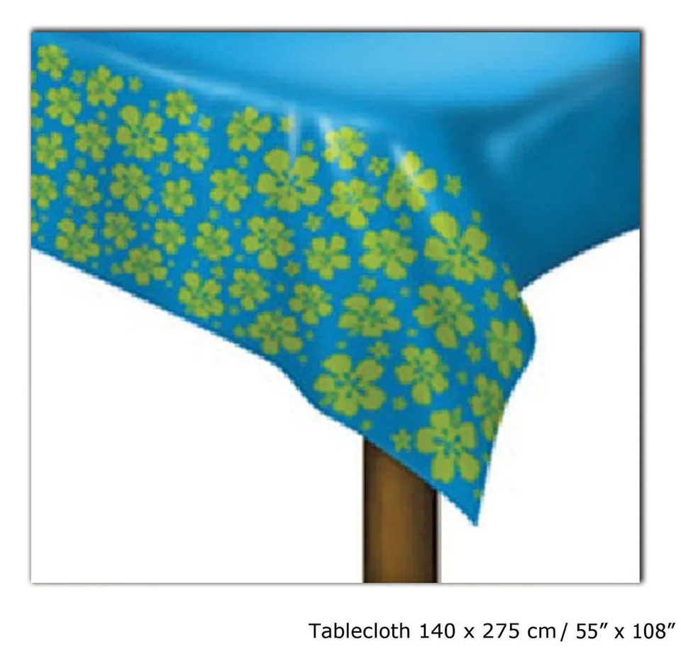 das-kost-mland-aloha-tischdecke-blau-270x135cm-hawaii image 1