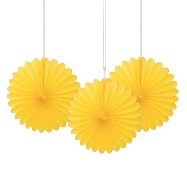 das-kost-mland-dekof-cher-uni-gelb-15-cm-3-st-ck image 1