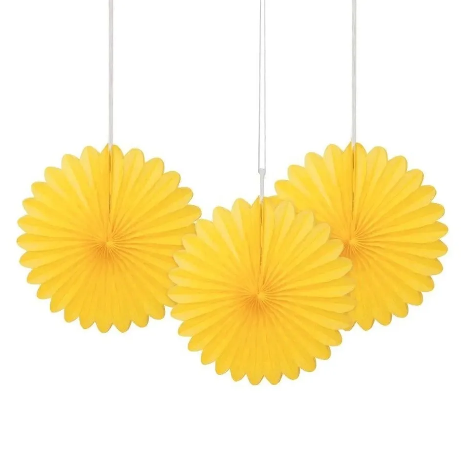 das-kost-mland-dekof-cher-uni-gelb-15-cm-3-st-ck image 1
