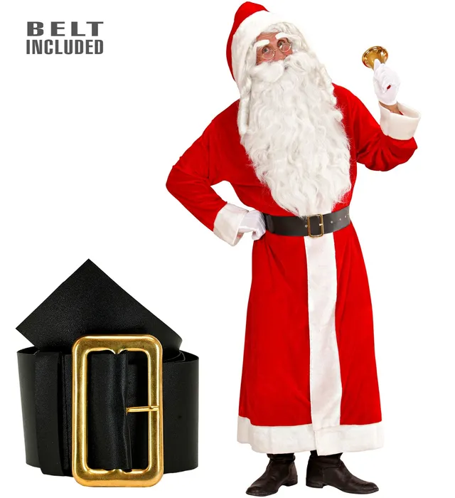 das-kost-mland-accessoires-weihnachtsmann-samt-mantel-g-rtel-xxl image 1