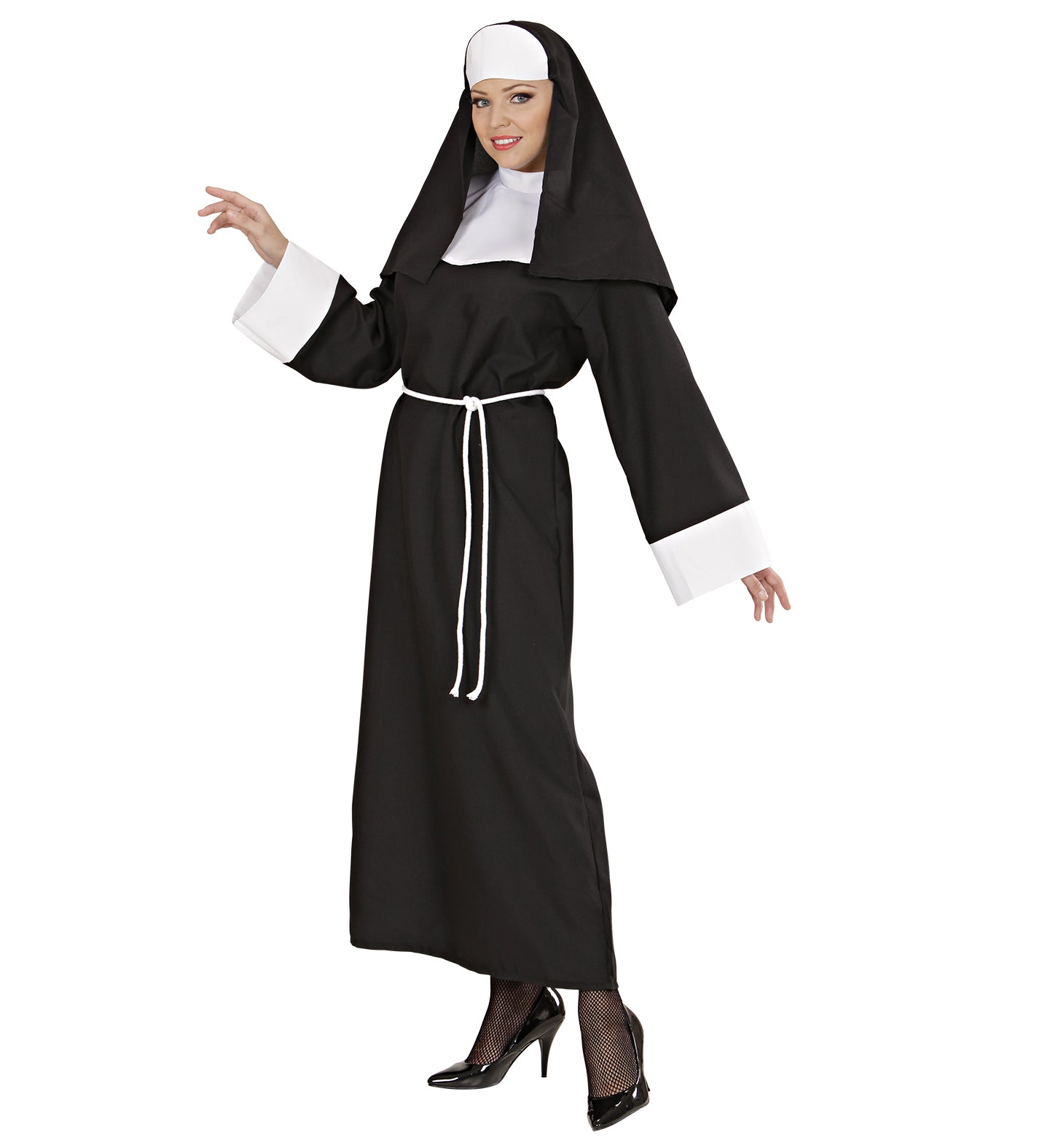 das-kost-mland-nonne-kost-m-damen-schwarz-gr-m image 2