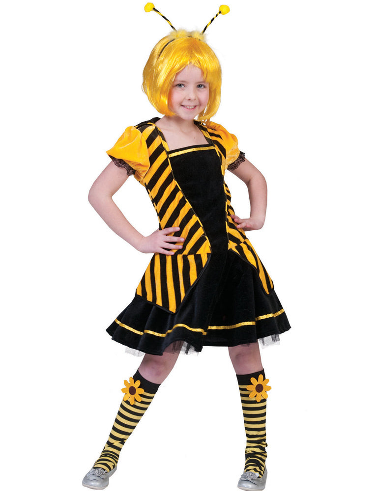 das-kost-mland-m-dchen-bienen-susi-kost-mkleid-gelb-schwarz-gr-116 image 2