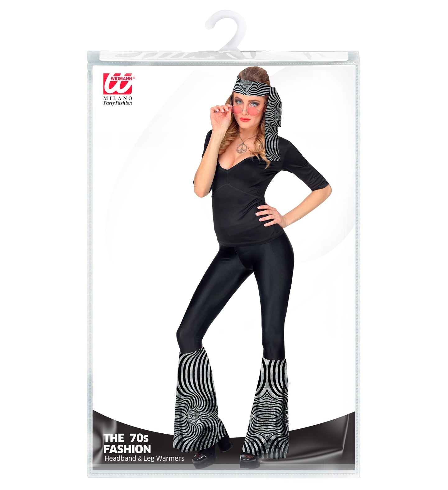 das-kost-mland-accessoires-60er-set-silver-disco-schwarz-silber image 2