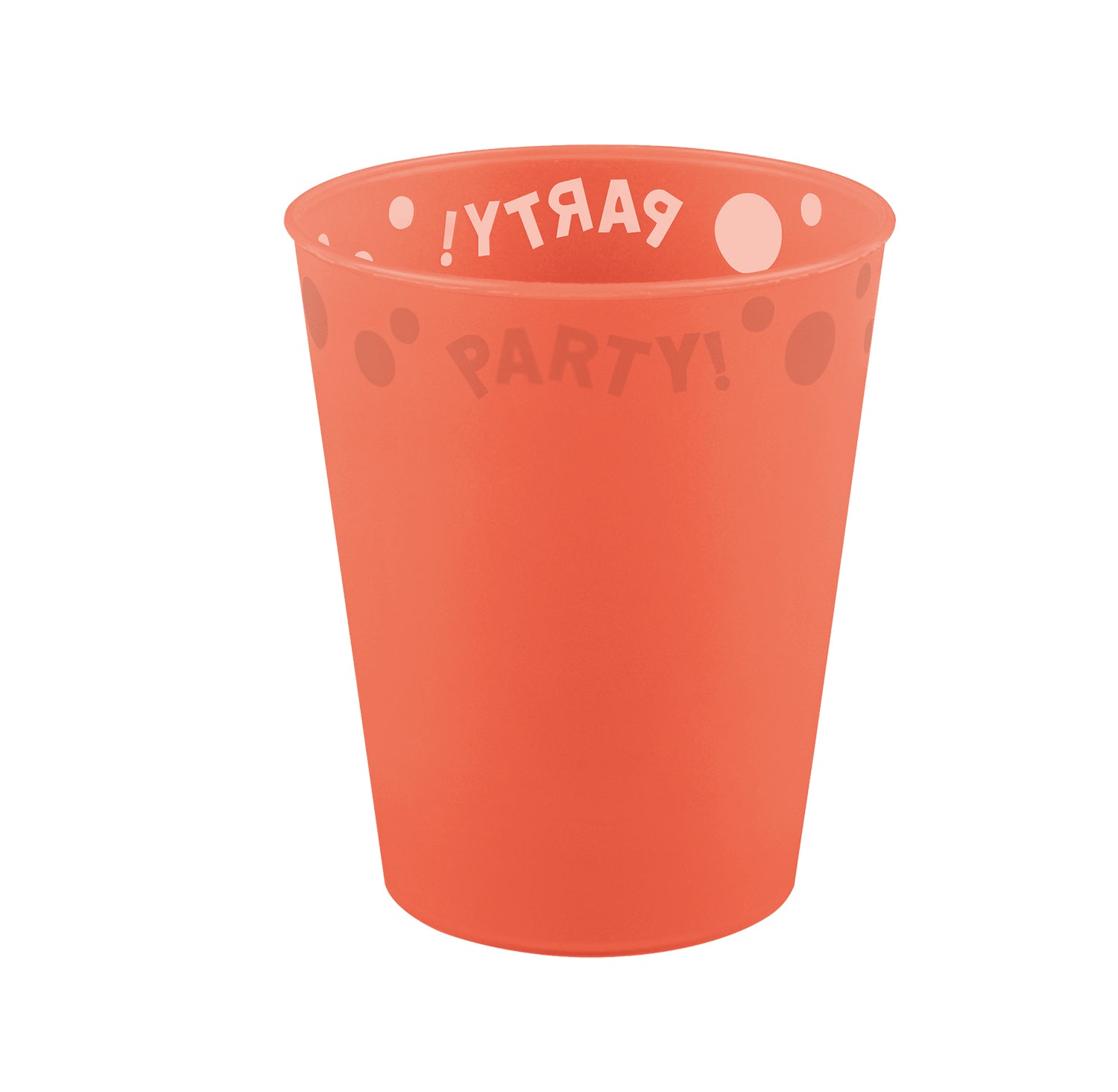 das-kost-mland-dekorationen-mehrweg-becher-250-ml-orange image 1