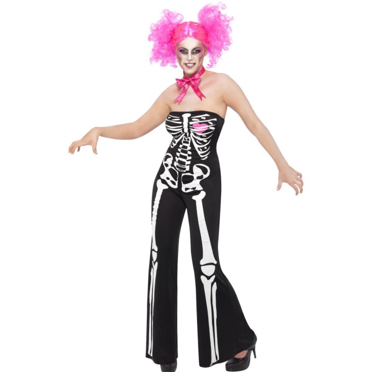 das-kost-mland-lady-skelette-kost-m-damen-gr-l image 1