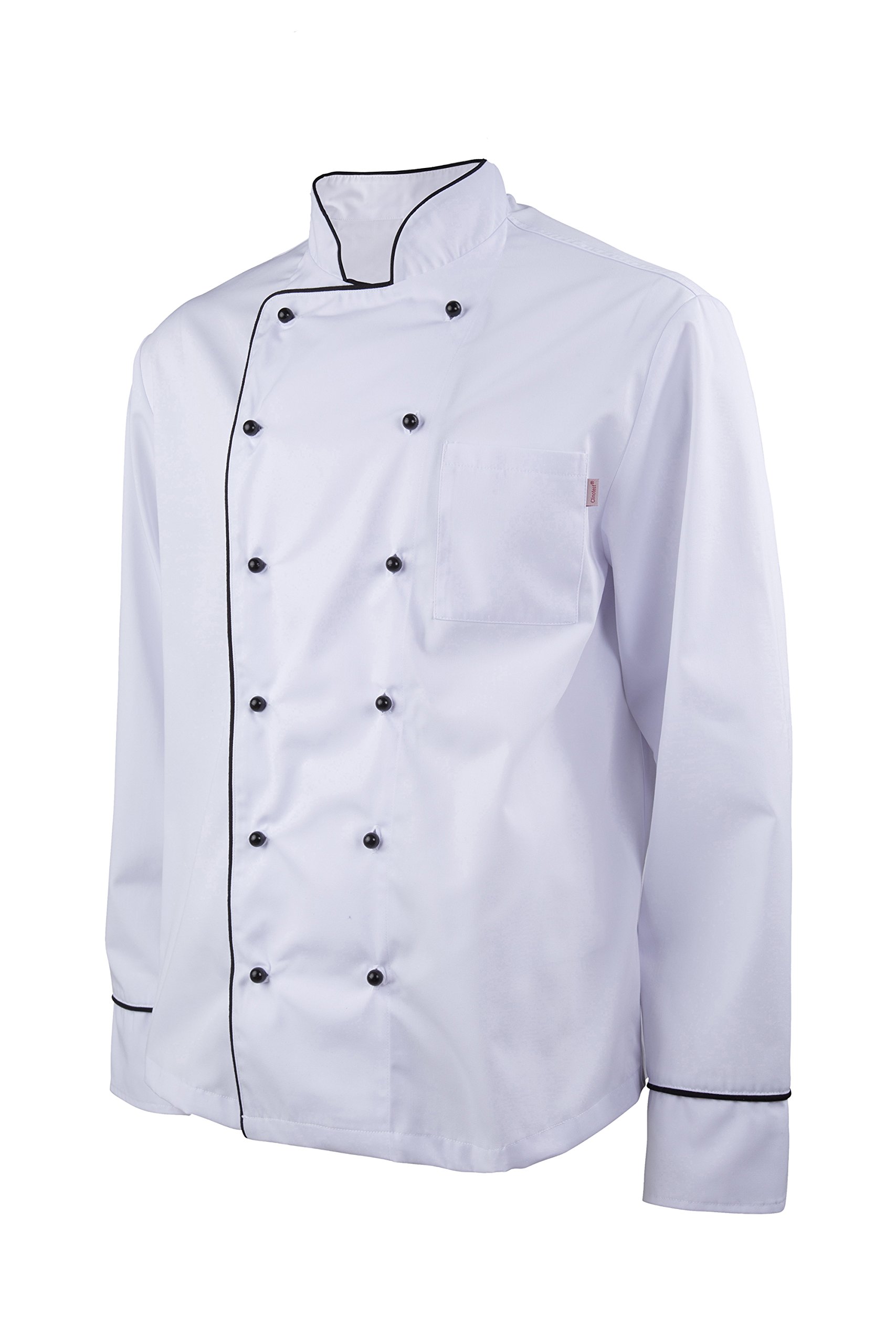 clinotest-kochjacke-langarm-wei-b-ckerjacke-kugelkn-pfe image 5
