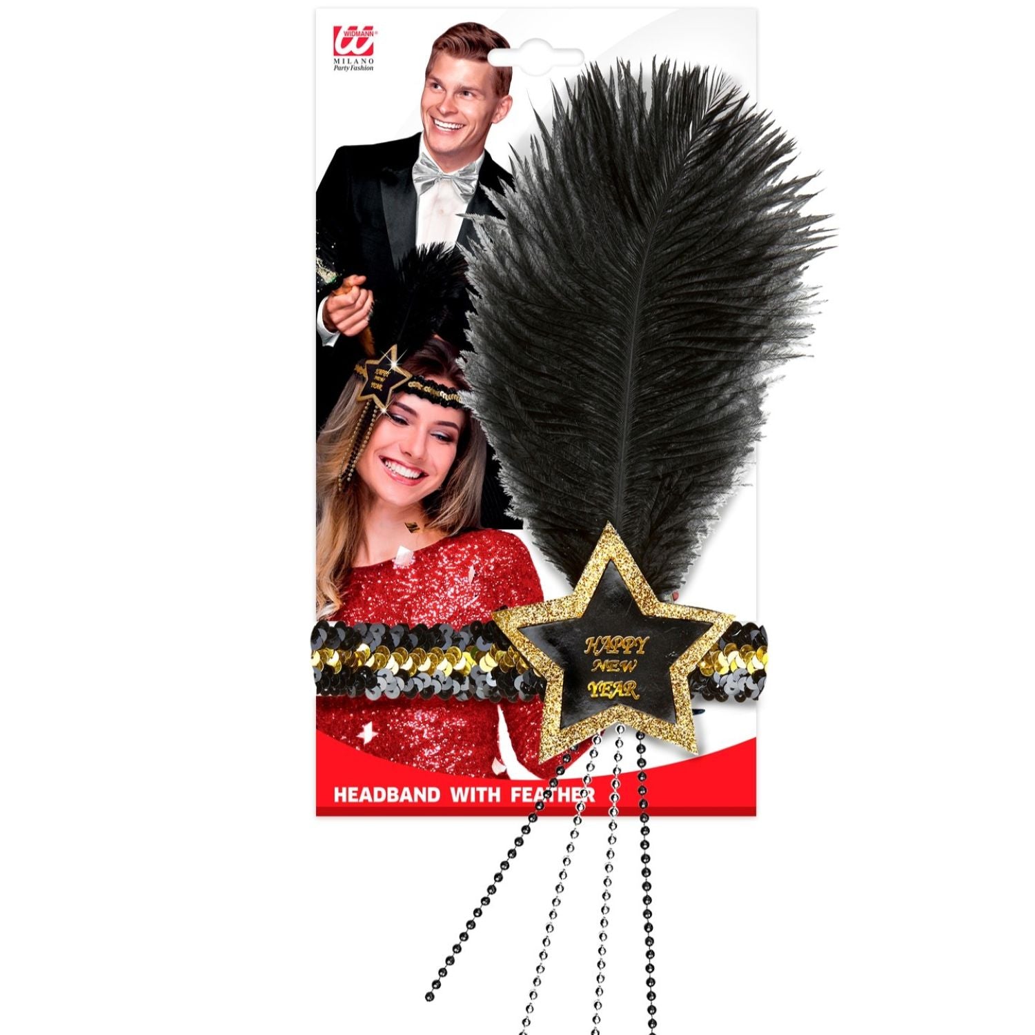 charleston-stirnband-happy-new-year-gold-feder-silvester image 3