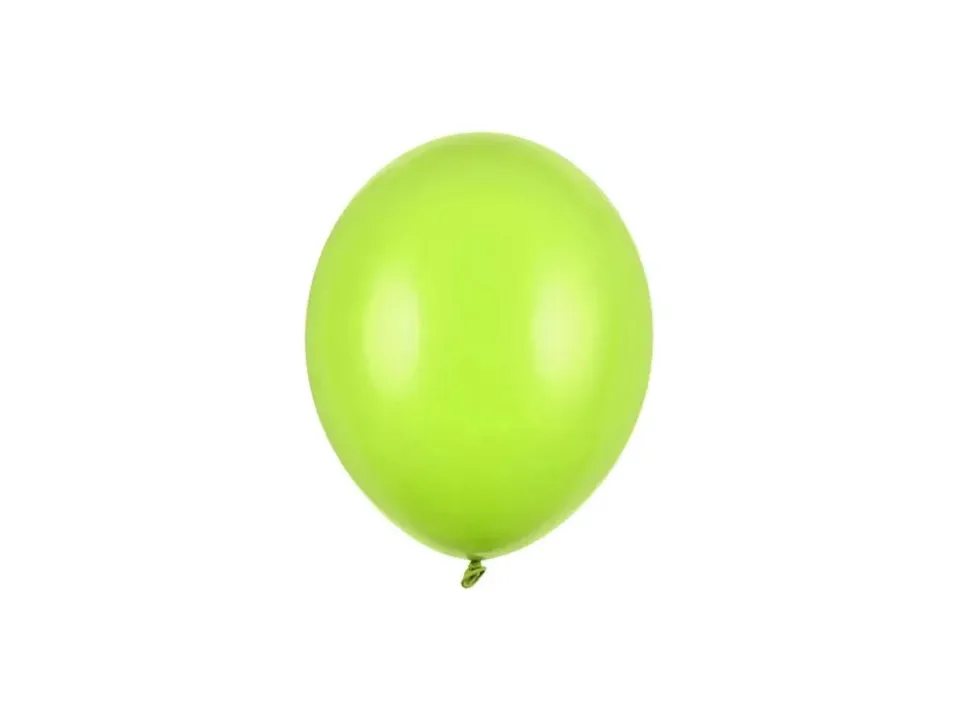 das-kost-mland-dekorationen-luftballons-uni-pastell-lime-green-100stk image 1