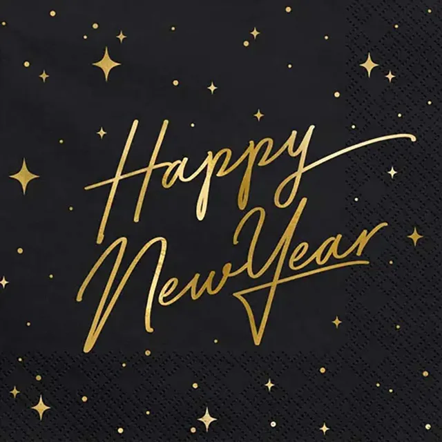 das-kost-mland-happy-new-year-servietten-20-stk-33x33cm image 1