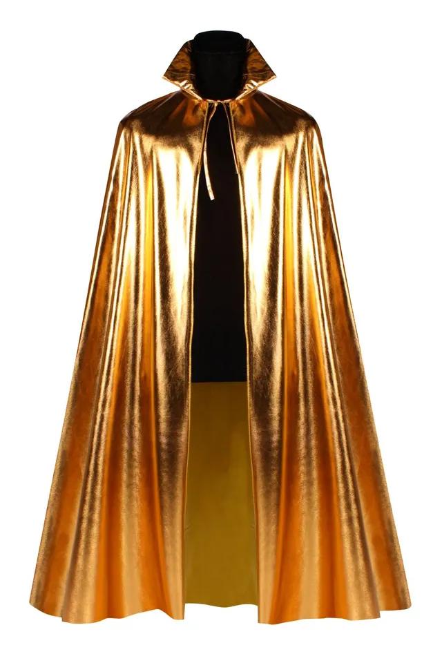 das-kost-mland-metallic-umhang-gold-130cm-kost-m-fasching image 1