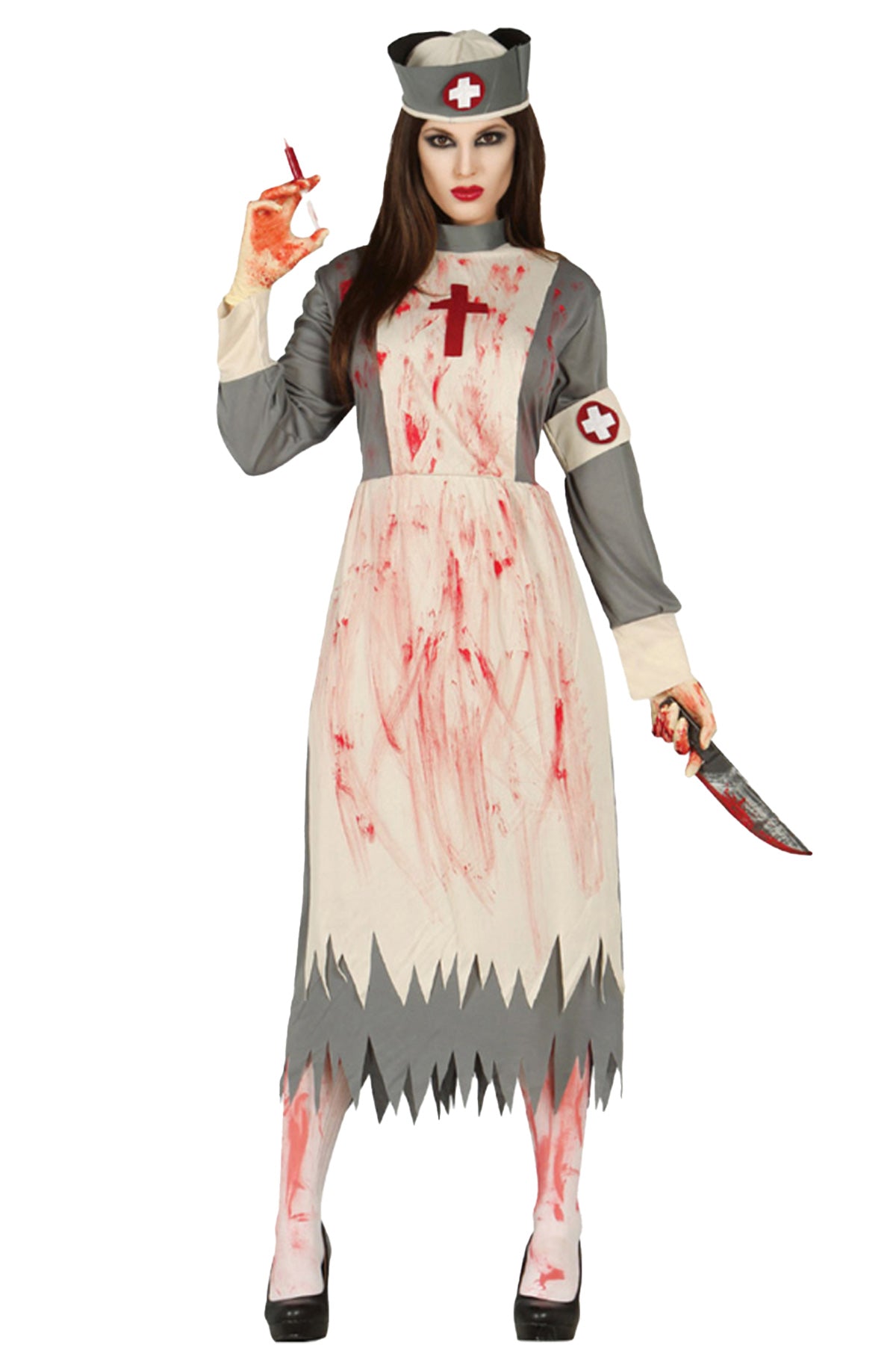 das-kost-mland-damen-bloody-nurse-krankenschwester-kost-m-l-blutig image 4