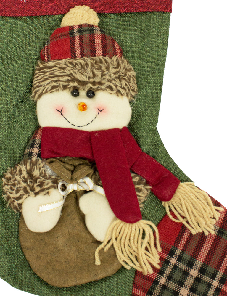 das-kost-mland-accessoires-nikolausstiefel-schneemann-45cm image 3
