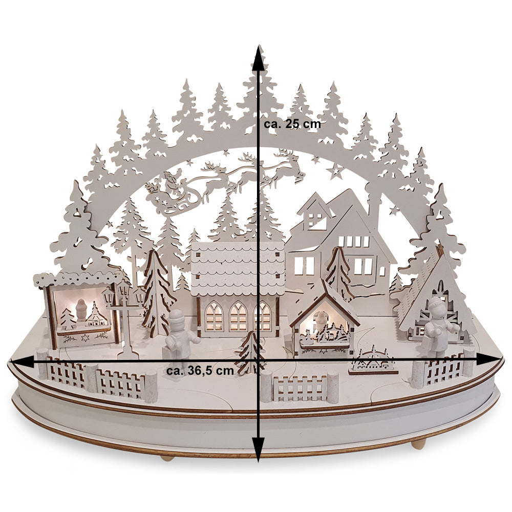 riffelmacher-weihnachtsmarkt-led-schwibbogen-holz-wei-36cm-timer image 6