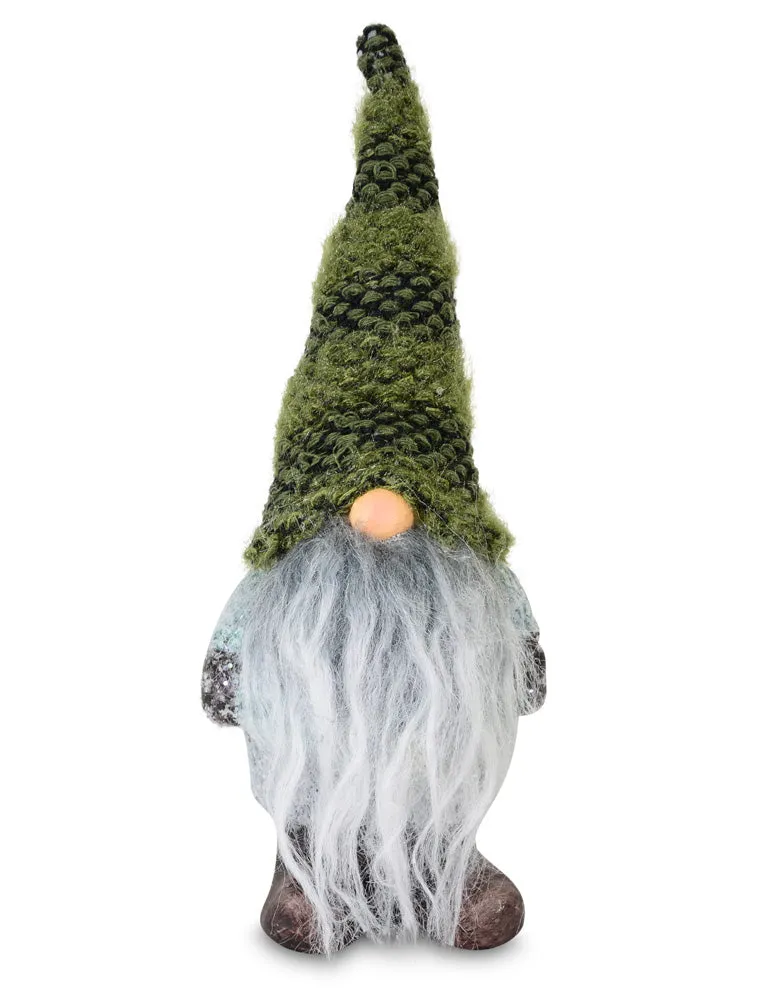 riffelmacher-deko-wichtel-gr-n-grau-19cm-weihnachtsfigur image 1