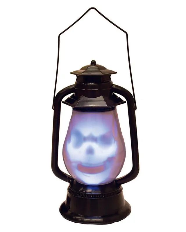 das-kost-mland-geister-laterne-30cm-mit-licht-und-ton image 1