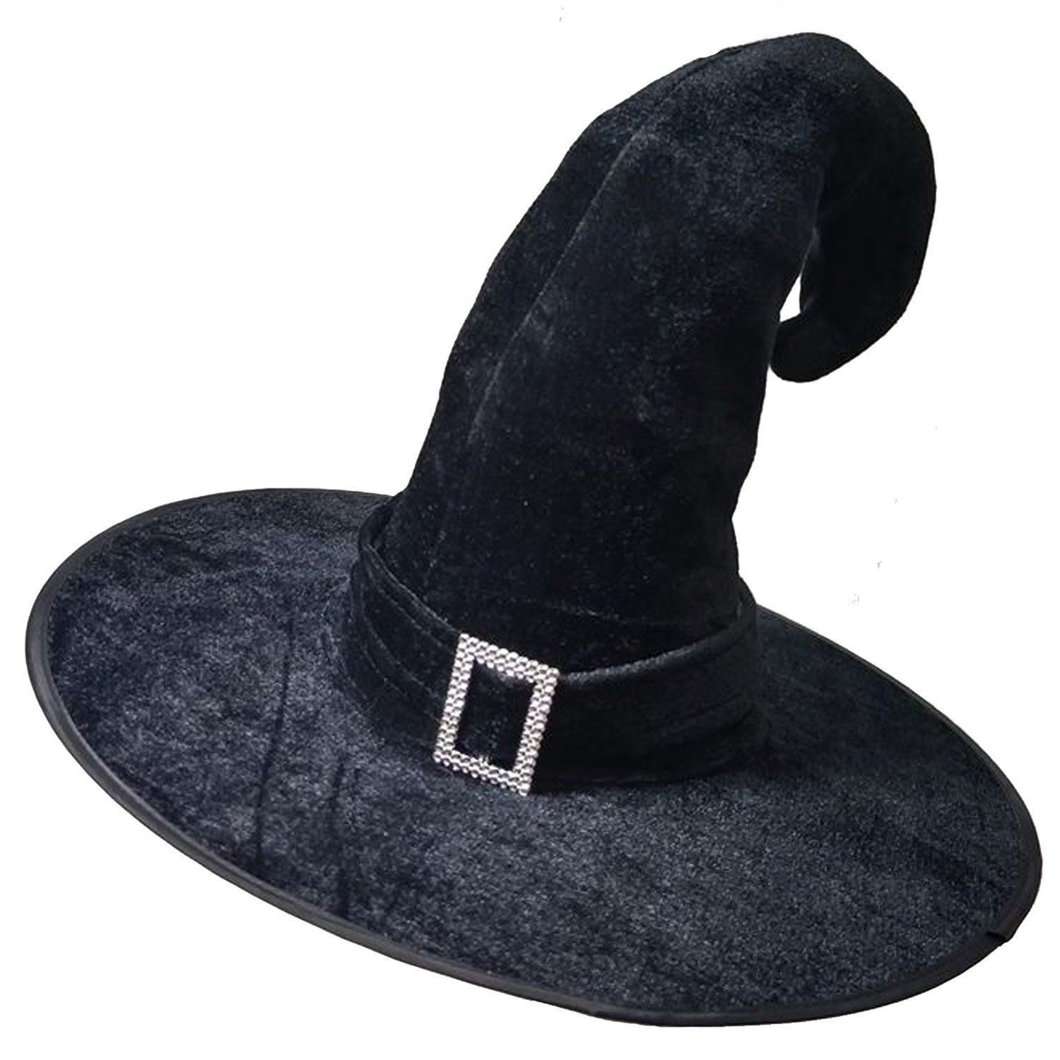das-kost-mland-endora-hexenhut-schwarz-mit-silberschnalle image 6