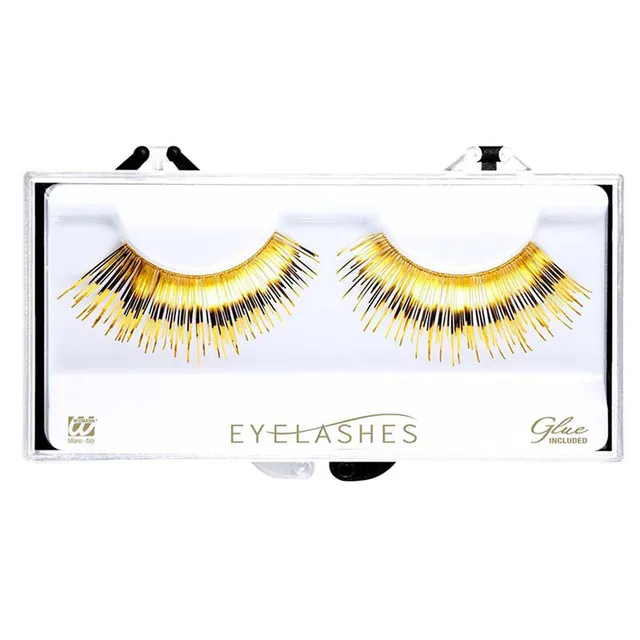 das-kost-mland-dekorationen-wimpern-gold-metallic-falsche-wimpern-mit-kleber image 1