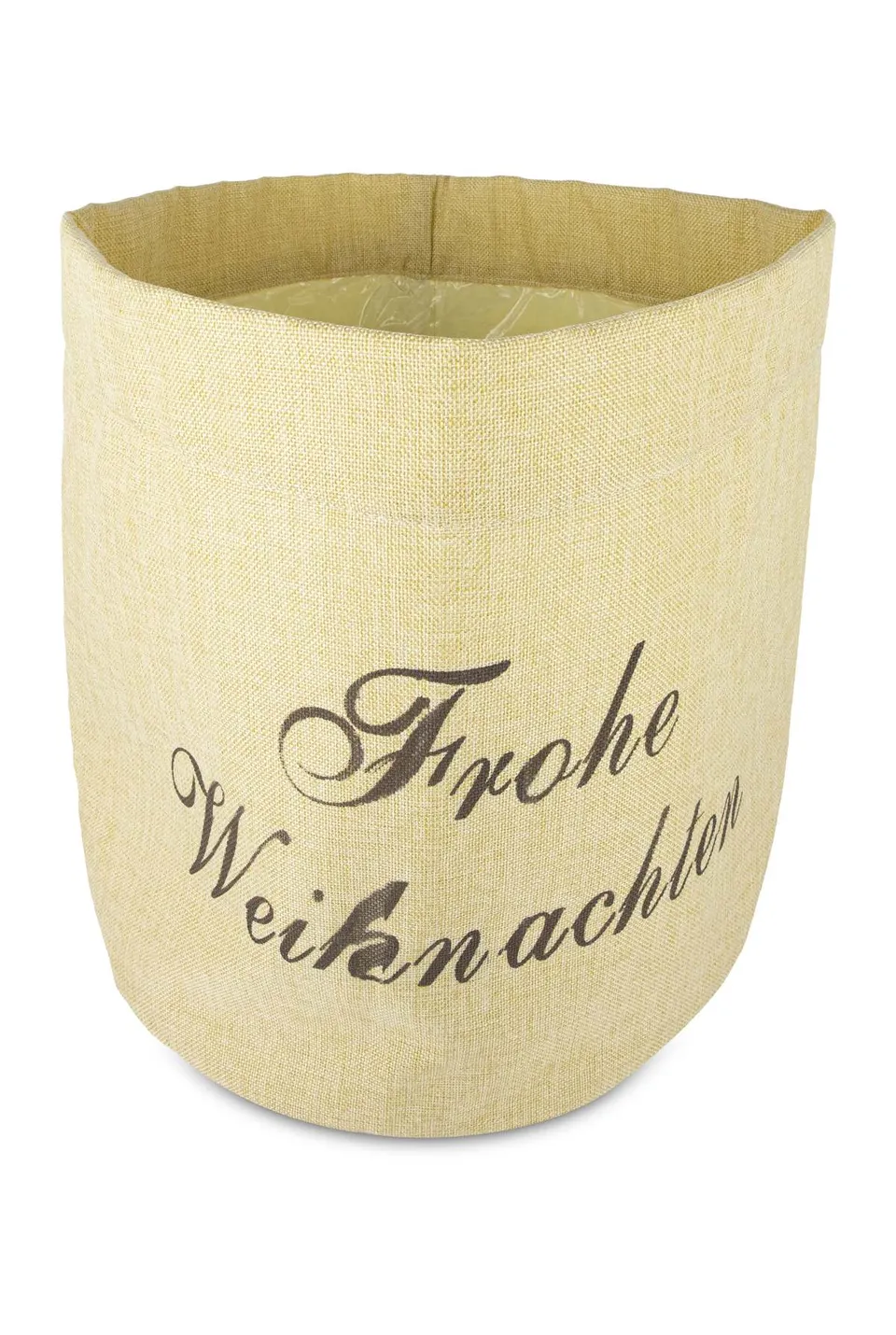 das-kost-mland-accessoires-pflanztasche-frohe-weihnachten-30x35cm image 1