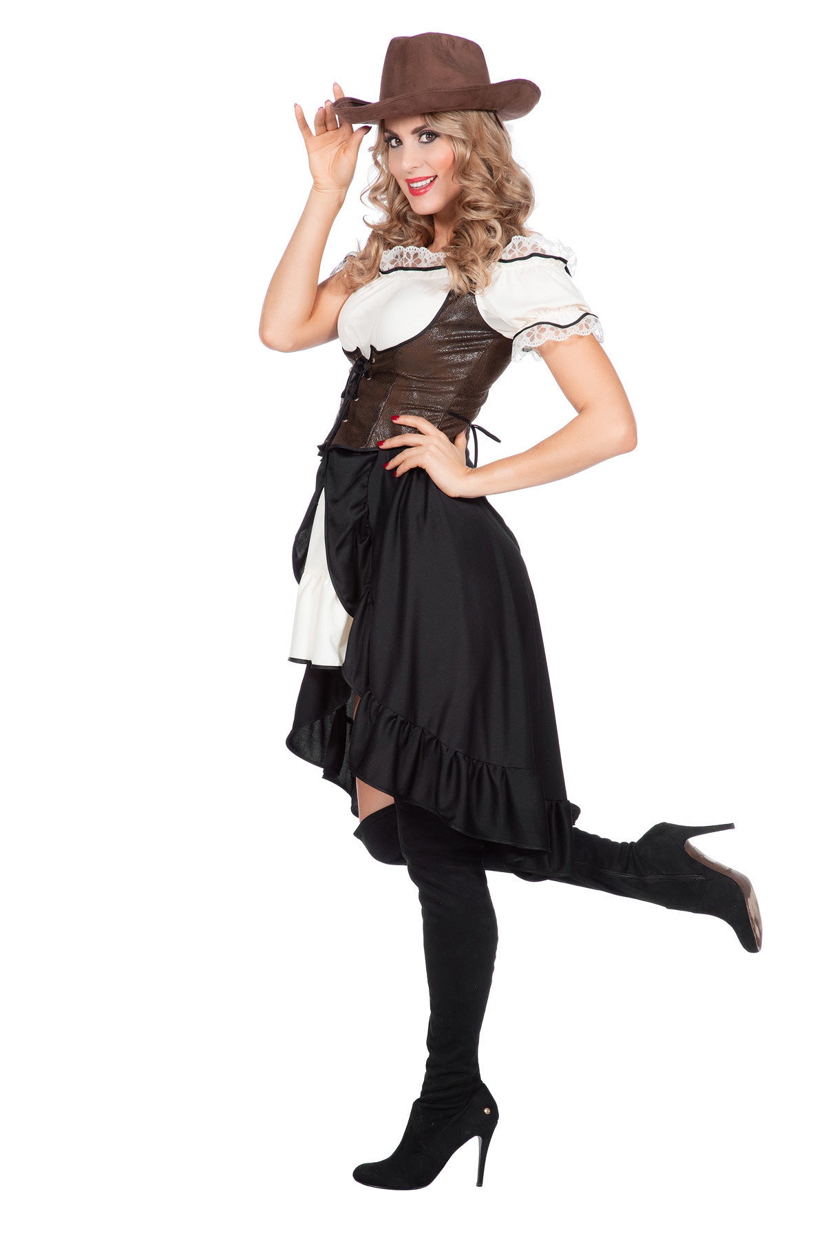 das-kost-mland-cowgirl-blaze-kost-m-braun-damen-gr-36-48 image 2
