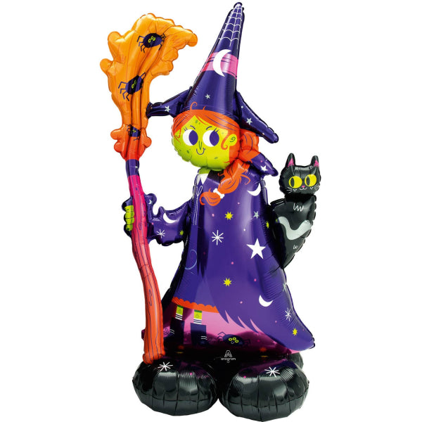 airloonz-halloween-hexe-standfigur-ballon-139cm-deko image 1