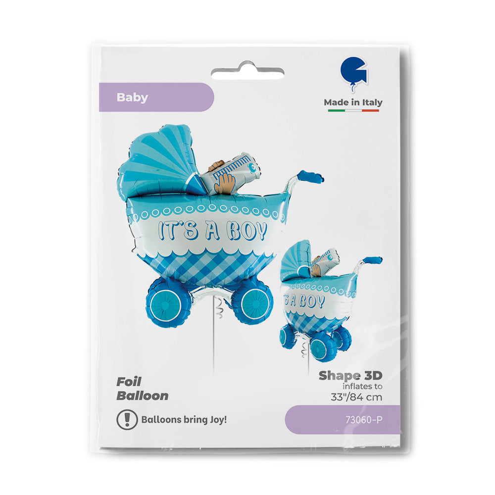 das-kost-mland-it-s-a-boy-buggy-folienballon-107cm-3d image 5