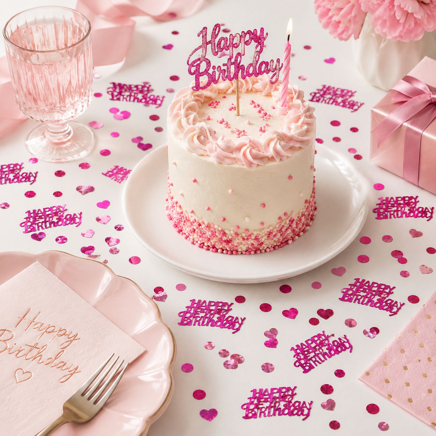 happy-birthday-konfetti-14-g-folie-metallisch-pink image 2