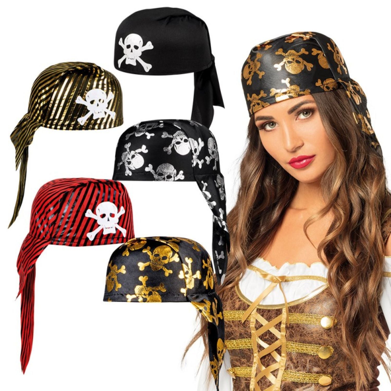 das-kost-mland-pirat-alex-kappe-piratenkappe-fasching image 1