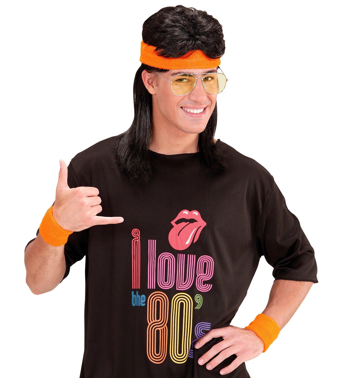schwei-b-nder-set-3-tlg-neonorange-80er-disco image 3