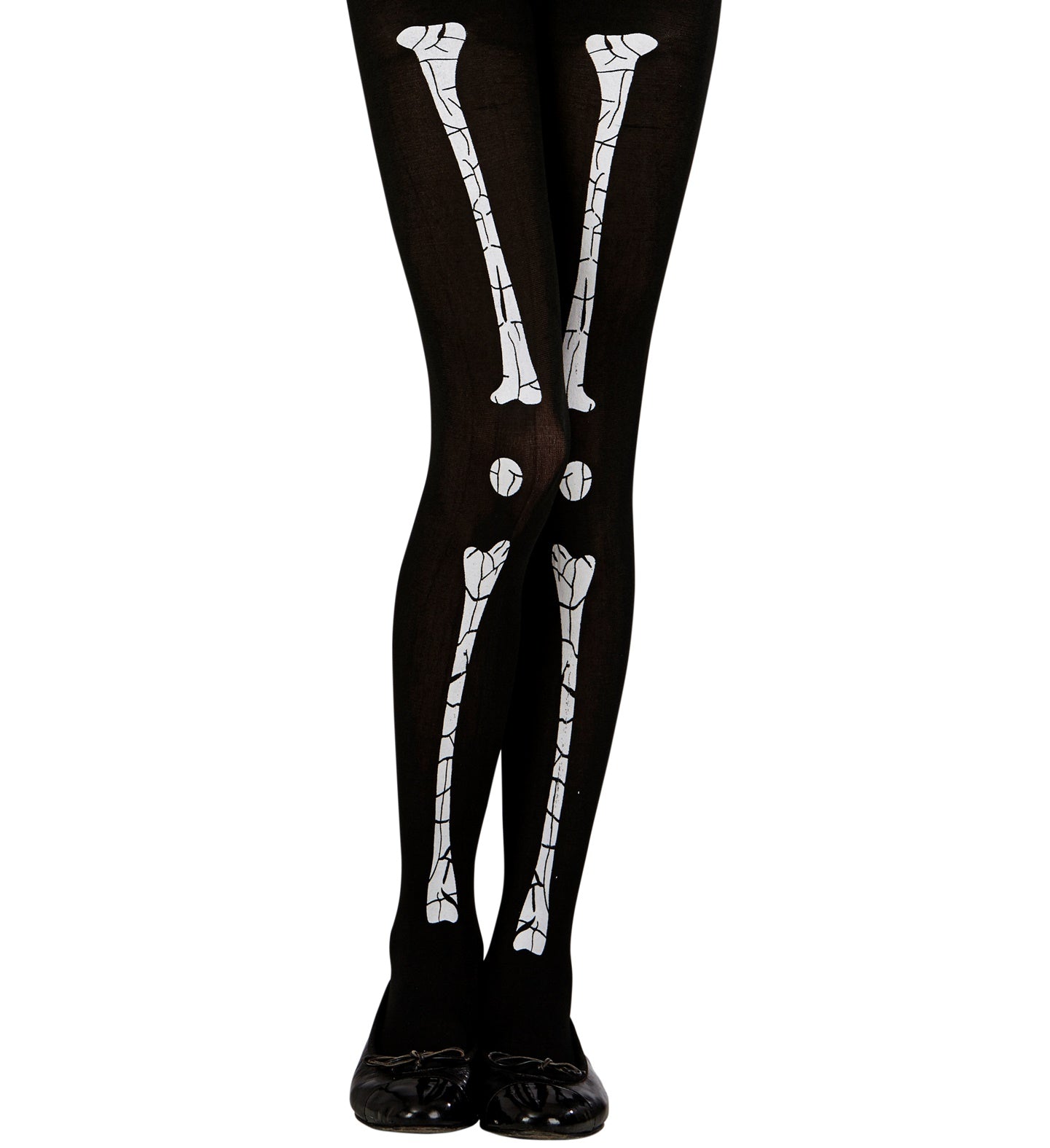 das-kost-mland-skelett-strumpfhose-kinder-70den-7-10-j image 1